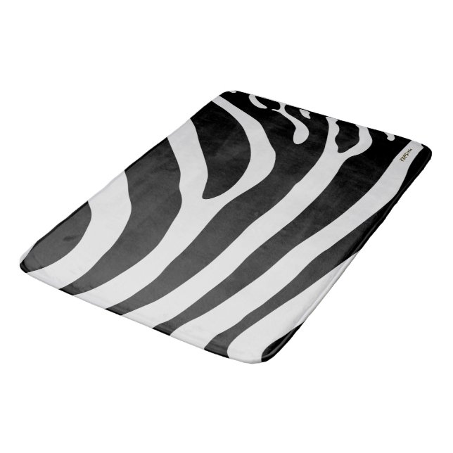 Tapis De Bain Zebra Skin (Angle)