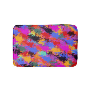 Tapis De Bain Zèbre peint