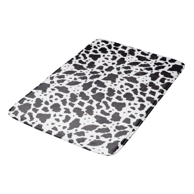 Tapis De Bain Zones de vache (Angle)