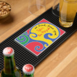 Tapis De Bar Barre ou Bat mitzvah<br><div class="desc">Barre ou Bat mitzvah Mat de barre en PVC moulé, perles Personnalisez en supprimant du texte et en ajoutant le vôtre. Choisissez votre style de police, votre couleur et votre taille préférés. Tous les éléments de conception peuvent être édités et transférés vers d'autres produits Zazzle. Mazel Tov ! Style :...</div>