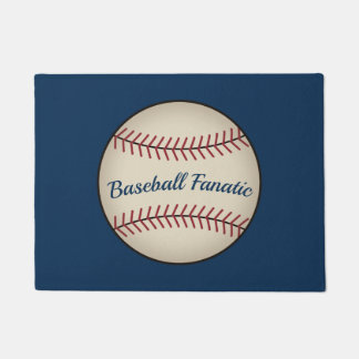 Tapis de baseball bleu