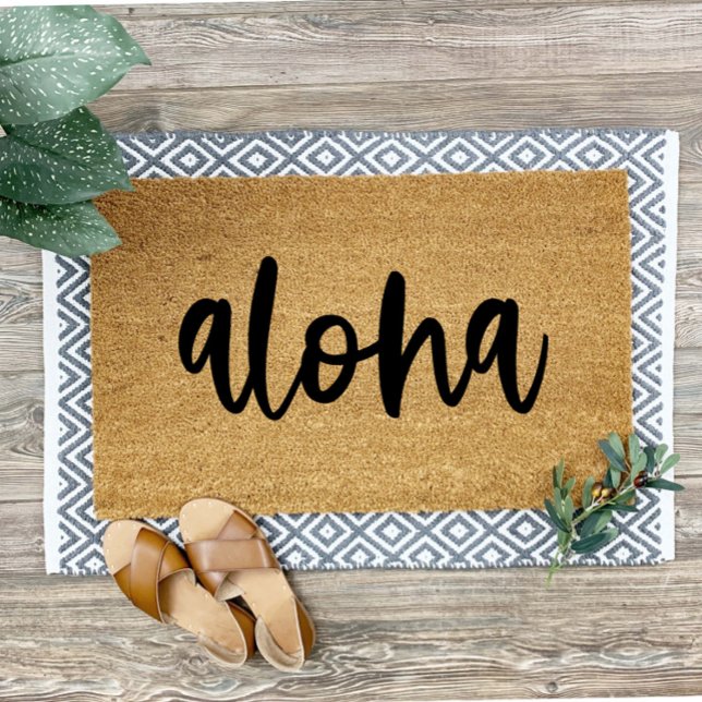 Tapis de bienvenue Aloha (Créateur téléchargé)