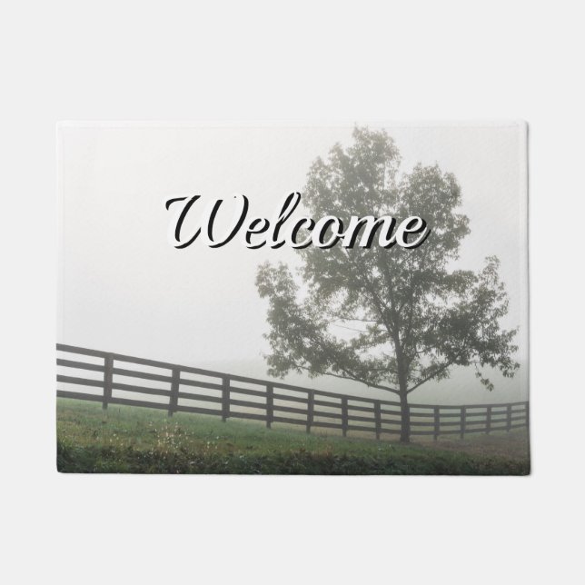Tapis de bienvenue Brouillard du pays des Ozarks (Devant)