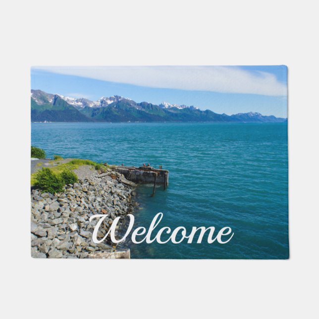 Tapis de bienvenue de la baie de Resurrection (Devant)