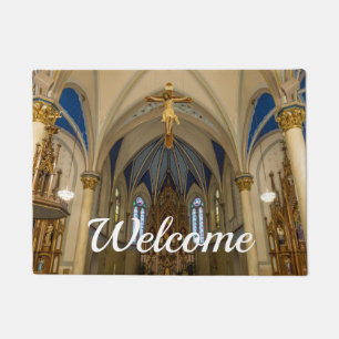 Tapis de bienvenue de l'autel de St Pierre