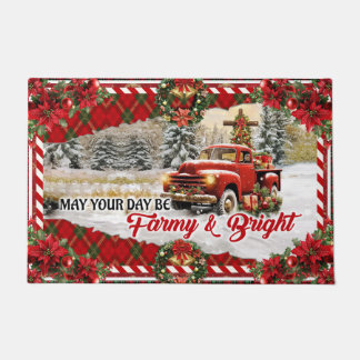 Tapis de bienvenue de Noël – Bienvenue pour les fê