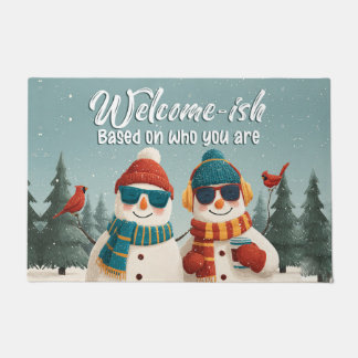 Tapis de bienvenue de Noël – Bienvenue pour les fê