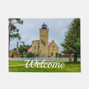 Tapis de bienvenue du phare de Mackinac Point