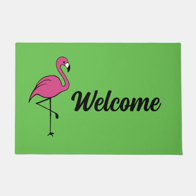 Tapis de bienvenue Flamant Rose Tapis de sol (Devant)