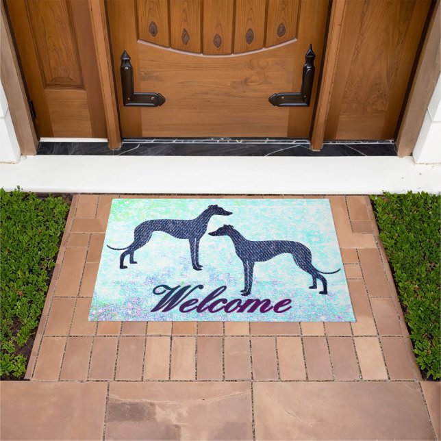 Tapis de bienvenue Greyhound Jean (De plein air)