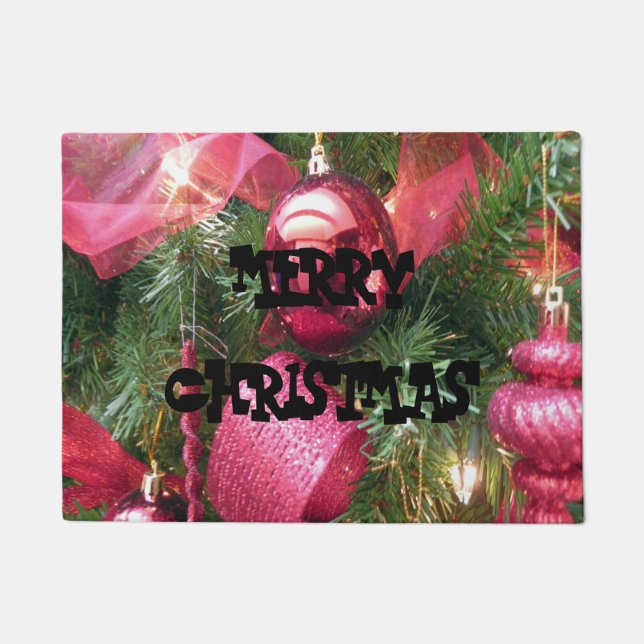 TAPIS DE BIENVENUE NOËL JOYEUX (Devant)