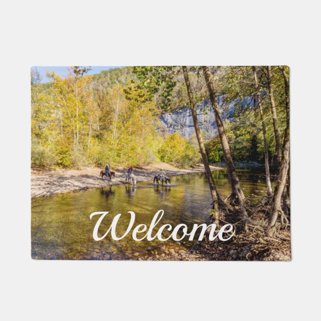 Tapis de bienvenue pour traverser la rivière Buffa (Devant)