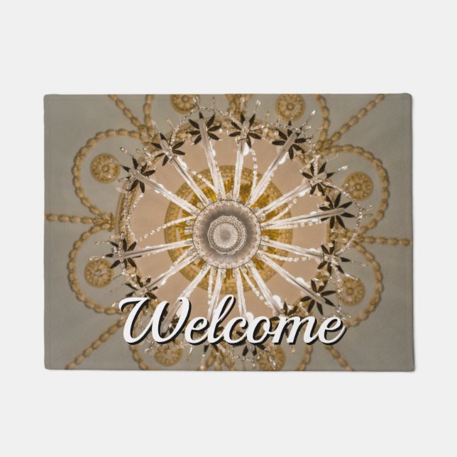 Tapis de bienvenue sous le lustre (Devant)