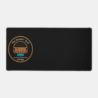 Tapis de bureau à thème Fun Grill
