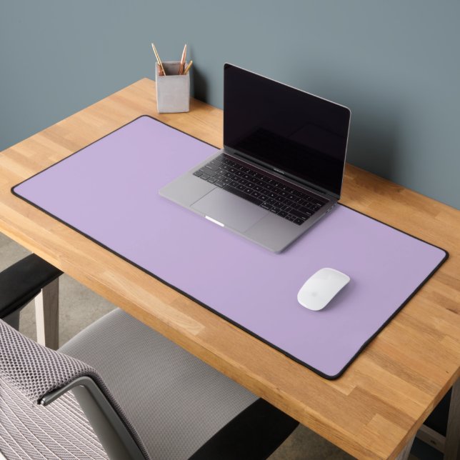 Tapis de bureau à violet doux couleur tendance (Bureau 2)