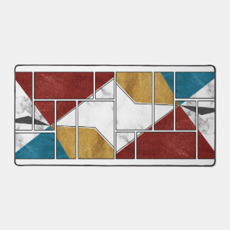 Tapis de bureau abstrait