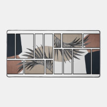 Tapis de bureau abstrait