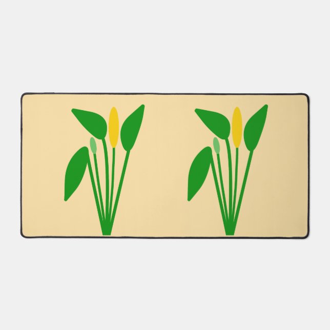 Tapis de bureau Araceae (Recto)