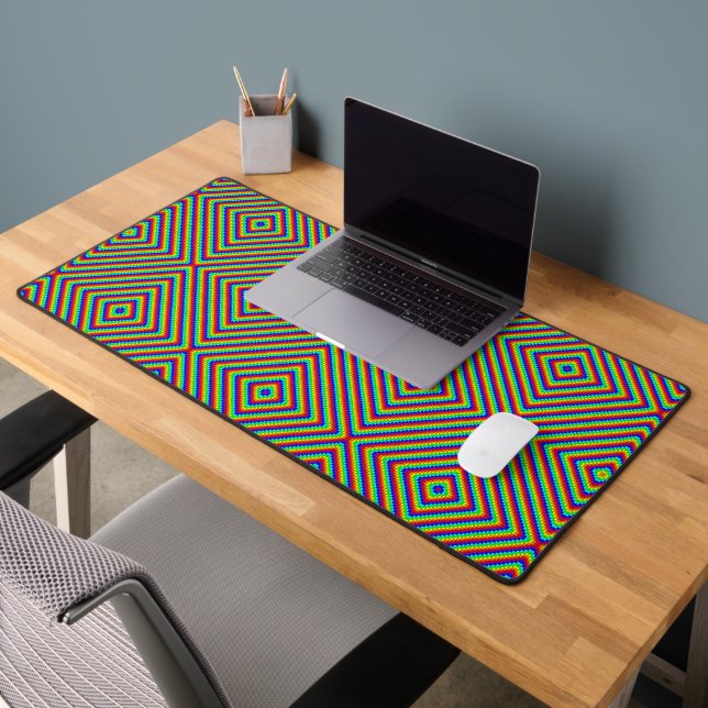 Tapis de bureau - Arc-en-ciel X (Bureau 2)