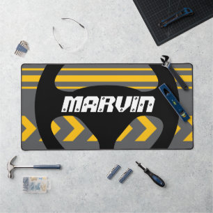 Tapis de bureau automobile ou tapis de souris avec