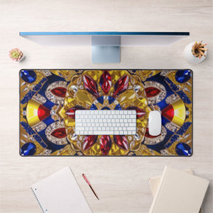 Tapis de bureau aux couleurs de Colombie
