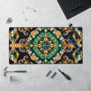 Tapis de bureau aux couleurs du Brésil