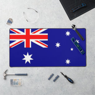Tapis de bureau avec drapeau de l'Australie