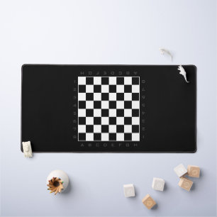 Tapis de bureau avec impression de plateau de jeu 