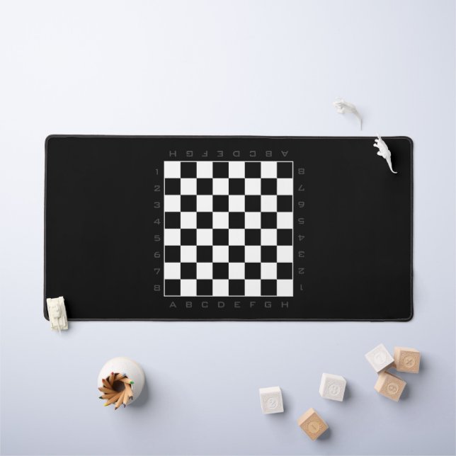 Tapis de bureau avec impression de plateau de jeu  (Tableau pour enfants)