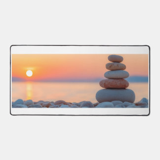 Tapis de bureau avec lever de soleil