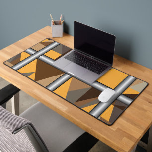 Tapis de bureau barrés