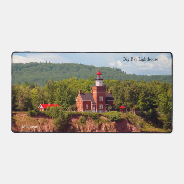 Tapis de bureau Big Bay Lighthouse (Recto)