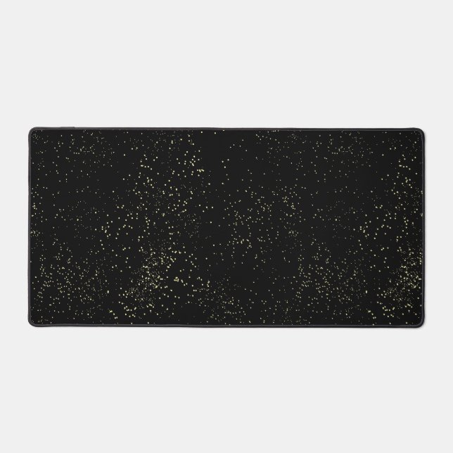 Tapis de bureau ciel nocturne étincelant (Recto)
