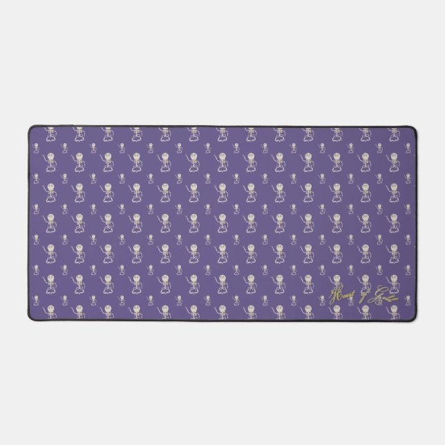 Tapis de bureau Cœur d'Or (Recto)