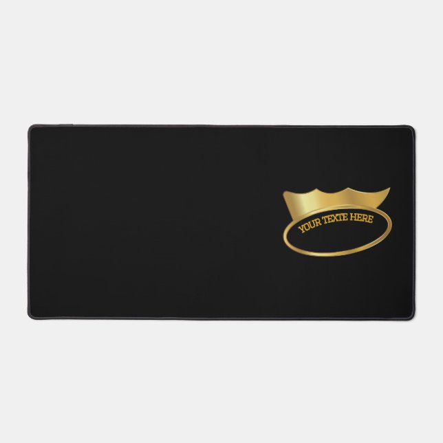 Tapis de bureau de jeu de niveau Or (Recto)