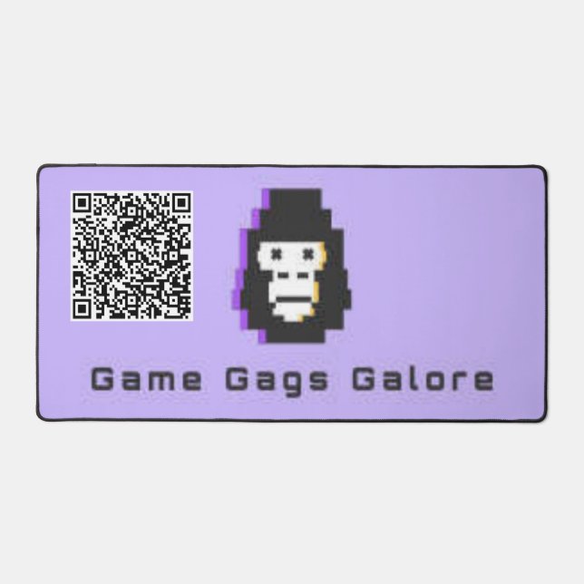 tapis de bureau de jeu gags galor (Recto)