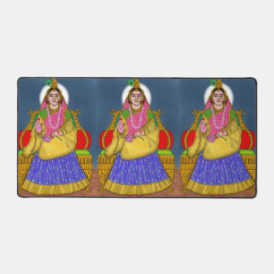Tapis de bureau de la déesse Radha