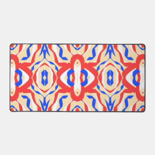 Tapis de bureau, design classique multicolore attr