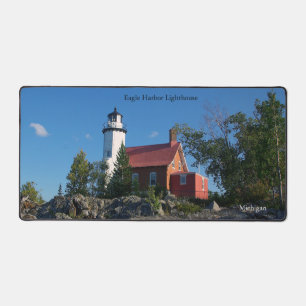 Tapis de bureau du phare Eagle Harbour