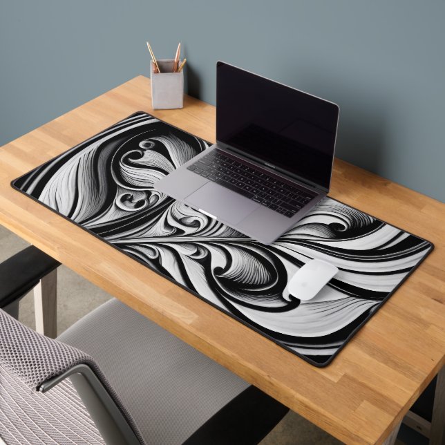 Tapis de bureau Élégance Abstraite (Bureau 2)