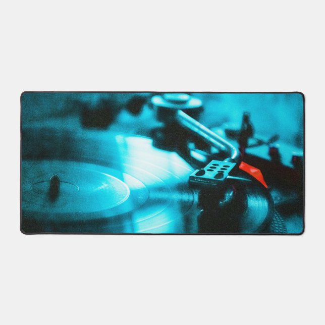 Tapis de bureau en vinyle cool (Recto)
