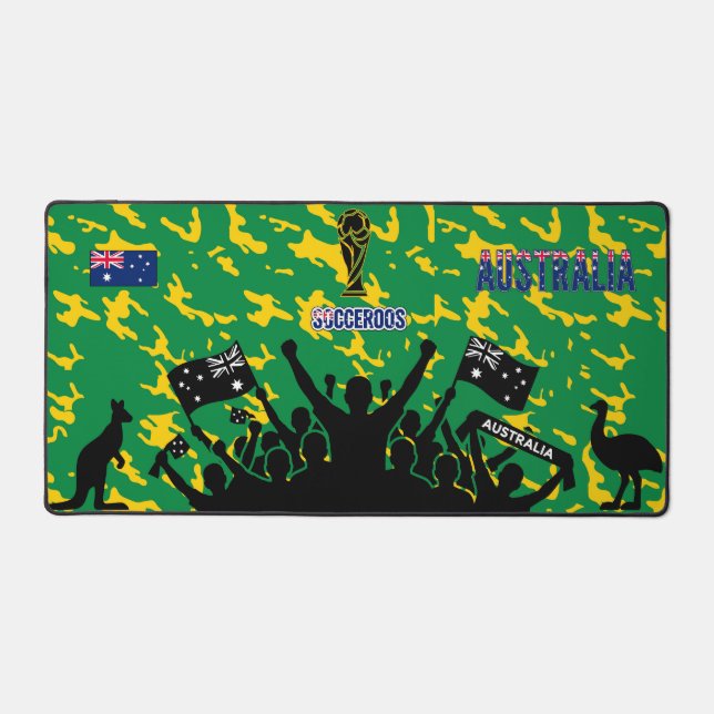 Tapis de bureau Équipe nationale des fans des Socc (Recto)