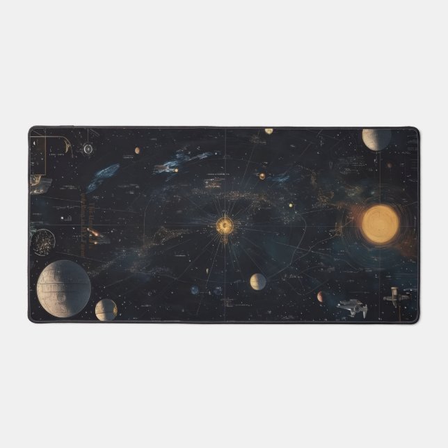Tapis de bureau Espace cosmique & Planètes (Recto)