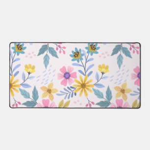 Tapis de bureau esthétique Fleurs sauvages Floral