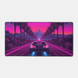 Tapis de bureau et tapis de souris Neon Retro Synt