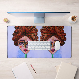 Tapis de bureau (Femme lunaire)