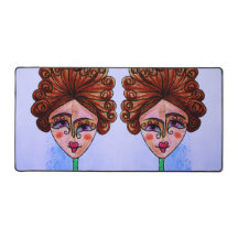 Tapis de bureau (Femme lunaire)