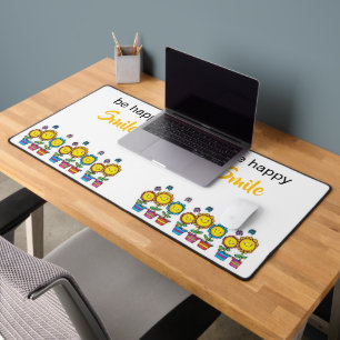 Tapis de bureau Fleurs de soleil Floral Soyez heur