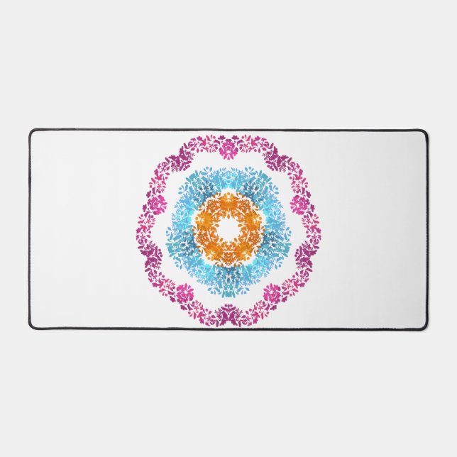 Tapis de bureau floral (Recto)