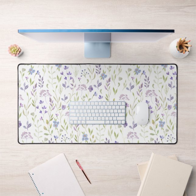 Tapis de bureau floral botanique (Bureau 1)